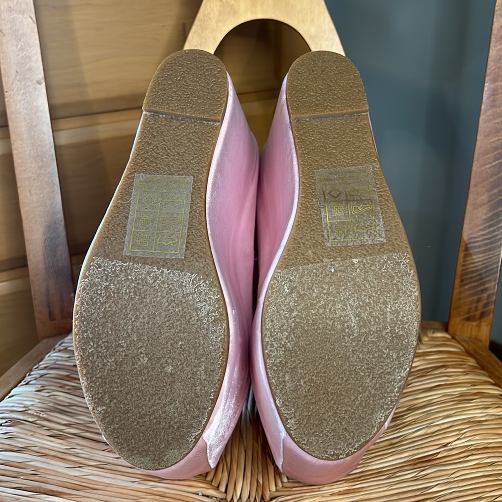 EUC YRU “bae” ballerina satin platforms size 9 - Picture 8 of 11